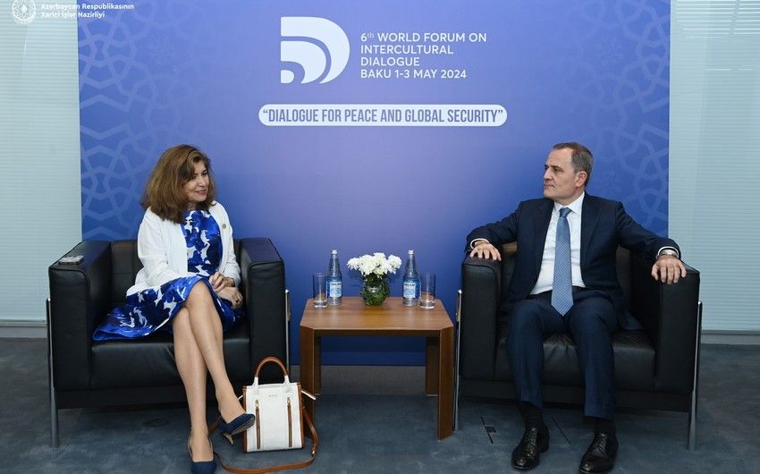 Ceyhun Bayramov UNESCO baş direktorunun köməkçisi ilə COP29-u müzakirə etdi