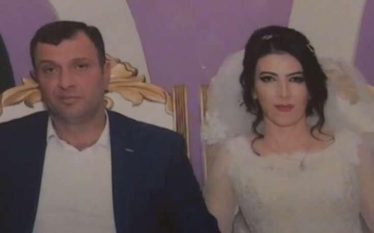 Əri tərəfindən öldürülən Sevincin toy görüntüləri -     FOTO