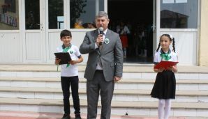 Cəlilabadda şagird və müəllimlər tullantılardan əl işləri hazırladılar -     FOTOLAR — foto 10