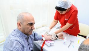 Naftalanda qanvermə aksiyası keçirildi -         FOTOLAR — foto 7