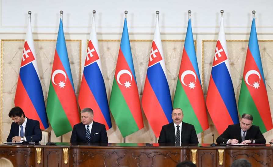 Azərbaycan-Slovakiya sənədləri imzalandı -   YENİLƏNDİ