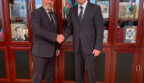 Hikmət Hacıyev BMT Baş katibinin köməkçisi ilə görüşüb — foto 2