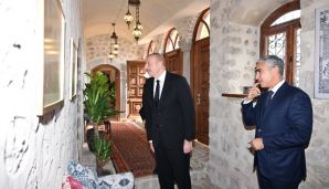 Şuşada Şirin su hamamının bərpadan sonra açılışı oldu  -   FOTOLAR - YENİLƏNDİ — foto 1