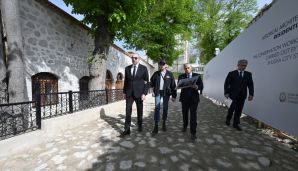 Şuşada Şirin su hamamının bərpadan sonra açılışı oldu  -   FOTOLAR - YENİLƏNDİ — foto 5