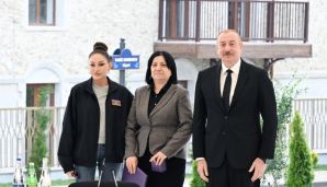 Şuşada birinci yaşayış kompleksinin açılışı və şəhərə köçmüş ilk sakinlərlə görüş -     VİDEO - FOTO - YENİLƏNDİ - 2 — foto 10