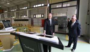 Prezident İlham Əliyev Laçında kiçik su elektrik stansiyalarının açılışlarında iştirak edib -   FOTOLAR — foto 2