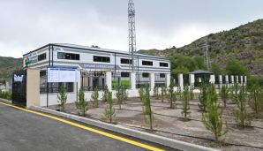 Prezident İlham Əliyev Laçında kiçik su elektrik stansiyalarının açılışlarında iştirak edib -   FOTOLAR — foto 6