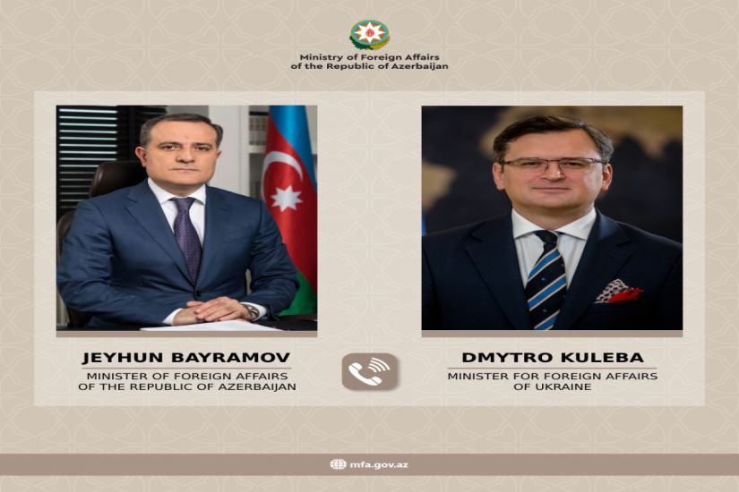 Azərbaycan və Ukrayna XİN rəhbərləri strateji tərəfdaşlıq münasibətlərini müzakirə etdi