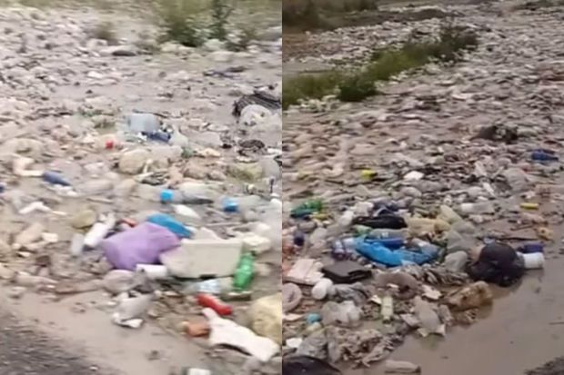 Göyçayda sel -     VİDEO