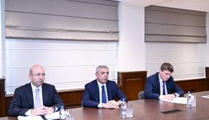 Samir Nuriyev Belarusun Baş nazirinin müavini ilə görüşüb — foto 1