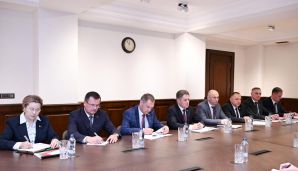 Samir Nuriyev Belarusun Baş nazirinin müavini ilə görüşüb — foto 2