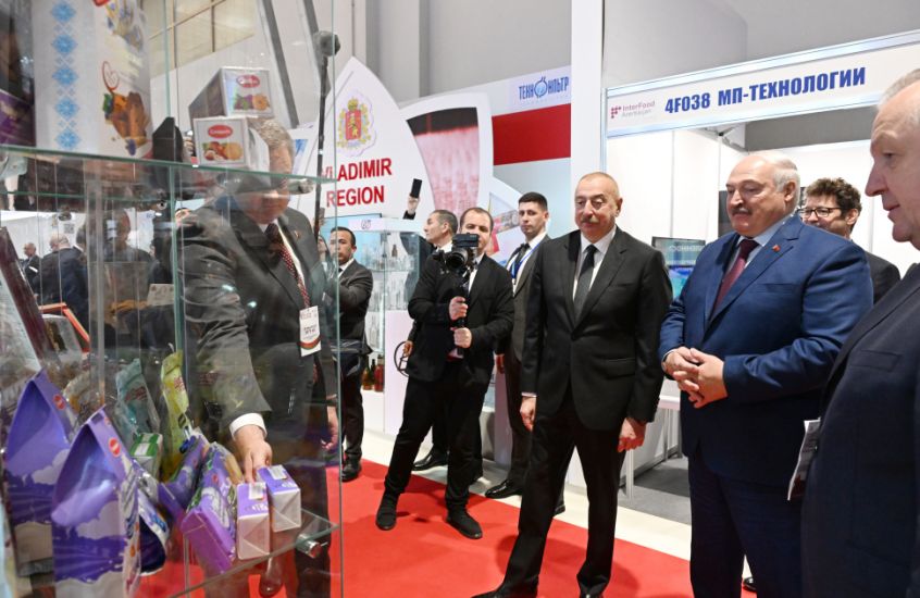 Azərbaycan və Belarus prezidentləri “Caspian Agro” və “InterFood Azerbaijan” sərgiləri ilə tanış olublar -   FOTO -  YENİLƏNDİ