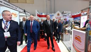 Azərbaycan və Belarus prezidentləri “Caspian Agro” və “InterFood Azerbaijan” sərgiləri ilə tanış olublar -   FOTO -  YENİLƏNDİ — foto 2