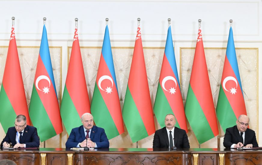 Azərbaycan-Belarus sənədləri imzalanıb -   YENİLƏNDİ