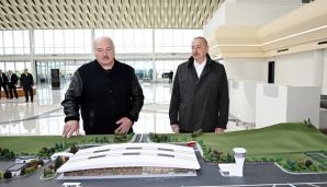 İlham Əliyev və Aleksandr Lukaşenko Füzulidə -   FOTOLAR - YENİLƏNDİ — foto 5