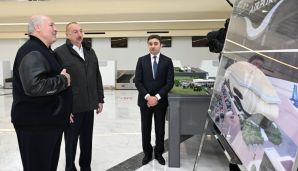 İlham Əliyev və Aleksandr Lukaşenko Füzulidə -   FOTOLAR - YENİLƏNDİ — foto 7