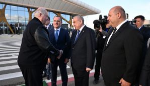 Belarus Prezidenti Aleksandr Lukaşenkonun Azərbaycana dövlət səfəri başa çatıb — foto 1