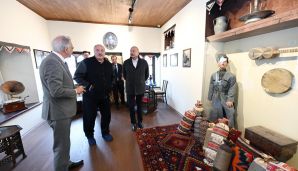 Azərbaycan və Belarus prezidentləri Şuşada Bülbülün ev-muzeyində olublar -     YENİLƏNDİ — foto 1