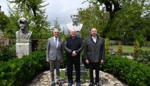 Azərbaycan və Belarus prezidentləri Şuşada Bülbülün ev-muzeyində olublar -     YENİLƏNDİ — foto 2
