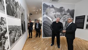 Azərbaycan və Belarus prezidentləri Şuşada “Heydər Əliyev və Qarabağ” sərgisinə baxıblar -   YENİLƏNDİ — foto 1