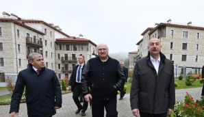 Prezident İlham Əliyev və Lukaşenko Şuşaya səfər ediblər -     YENİLƏNDİ — foto 3