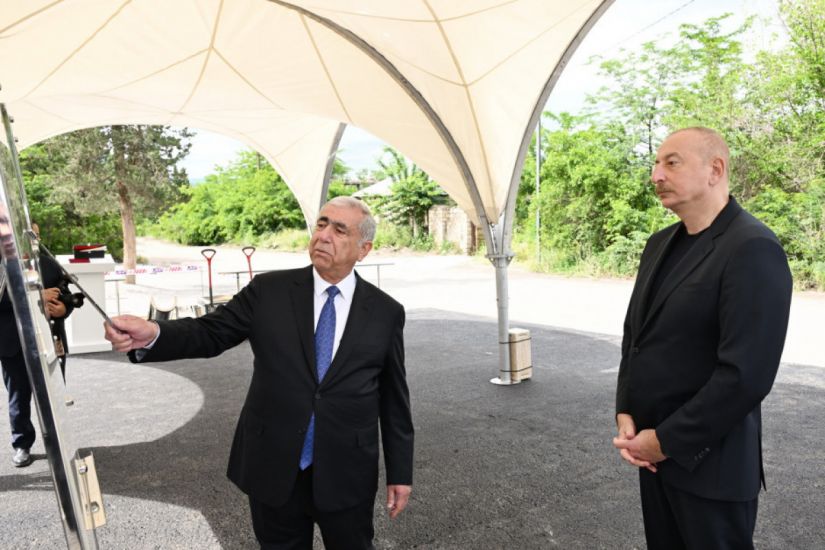 Zəngilan şəhərinin daxili yol-kommunikasiya şəbəkəsinin təməli qoyulub -     FOTO - YENİLƏNDİ