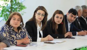 “Azərbaycanın qərb regionlarında icma əsaslı aqroturizmin inkişafı imkanları və perspektivləri” mövzusunda konfrans keçirilib -   FOTOLAR — foto 8