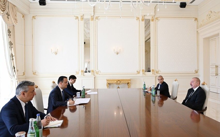 Prezident İlham Əliyev Özbəkistanın investisiya, sənaye və ticarət nazirini qəbul etdi -   YENİLƏNDİ