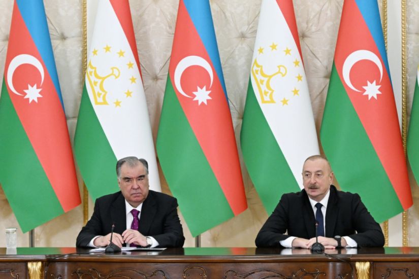 Azərbaycan və Tacikistan prezidentləri mətbuata bəyanatlarla çıxış ediblər -   YENİLƏNDİ - 2