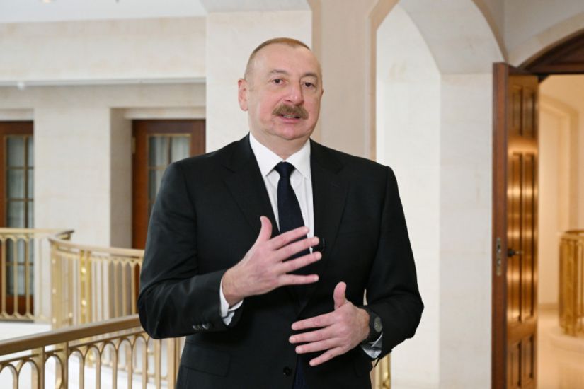 İlham Əliyev “Euronews” televiziyasına müsahibə verdi