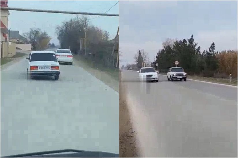 Salyanda sürət yarışı təşkil edib, “TikTok”da paylaşan şəxslər həbs edildi