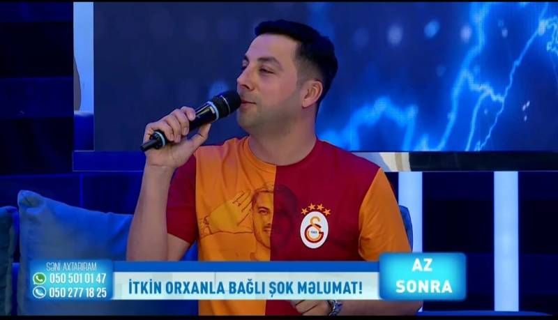"Qalatasaray"ın forması ilə "Səni axtarıram"-a gəlib "Fənərbaxça"lılara söz atdı -     VİDEO