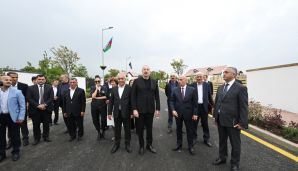 Prezident İlham Əliyev və birinci xanım Mehriban Əliyeva Xocalı şəhərinə köçən sakinlərlə görüşüblər -           Maraqlı dialoq - VİDEO - FOTO — foto 10
