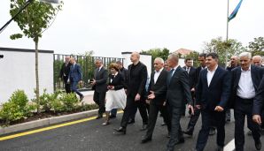 Prezident İlham Əliyev və birinci xanım Mehriban Əliyeva Xocalı şəhərinə köçən sakinlərlə görüşüblər -           Maraqlı dialoq - VİDEO - FOTO — foto 11