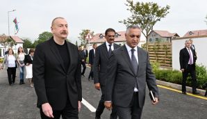 Prezident İlham Əliyev və birinci xanım Mehriban Əliyeva Xocalı şəhərinə köçən sakinlərlə görüşüblər -           Maraqlı dialoq - VİDEO - FOTO — foto 18