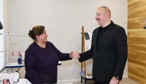 Prezident İlham Əliyev və birinci xanım Mehriban Əliyeva Xocalı şəhərinə köçən sakinlərlə görüşüblər -           Maraqlı dialoq - VİDEO - FOTO — foto 20