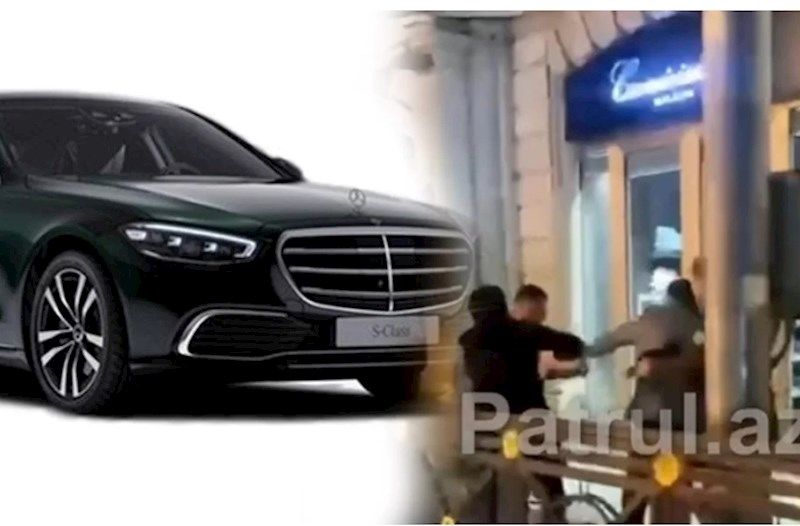 Taksi sürücüsünü döyən AA seriyalı avtomobilin sahibi görün kimdir -     VİDEO