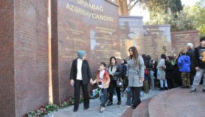 Abşeron rayonunda Zəfər Günü böyük coşqu ilə qeyd olunub -   FOTOLAR — foto 14