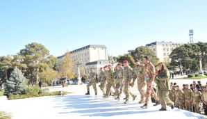 Abşeron rayonunda Zəfər Günü böyük coşqu ilə qeyd olunub -   FOTOLAR — foto 23
