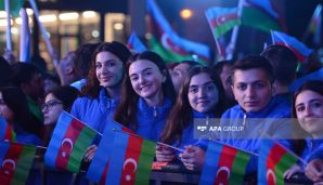 Bakıda Zəfər Günü münasibətilə keçirilən konsert atəşfəşanlıqla davam edib -   FOTO — foto 3