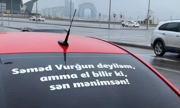 Üstü yazılı maşınlar CƏRİMƏLƏNƏCƏK? -     RƏSMİ CAVAB