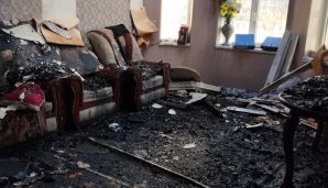 Bakıda tanınmış yazıçının evi yanıb -       FOTO — foto 4