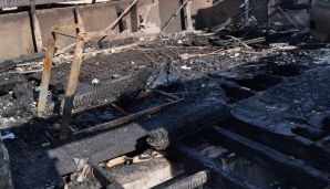 Bakıda tanınmış yazıçının evi yanıb -       FOTO — foto 3