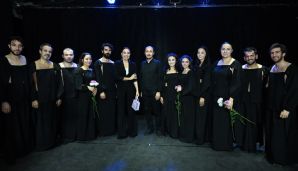Leyla Əliyeva, İordaniya şahzadəsi və ICCROM-un baş direktoru "Manqurt" tamaşasını izləyiblər -   FOTO — foto 17