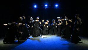 Leyla Əliyeva, İordaniya şahzadəsi və ICCROM-un baş direktoru "Manqurt" tamaşasını izləyiblər -   FOTO — foto 6