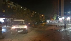 Bakıda 7 avtomobilin toqquşması nəticəsində ağır qəza baş verib -       FOTO — foto 4