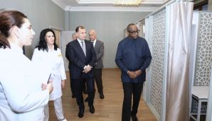 BHİK Baş katibinin müavini Erik Manzi “Buzovna” Fizioterapiya Mərkəzində olub -    FOTOLAR — foto 2