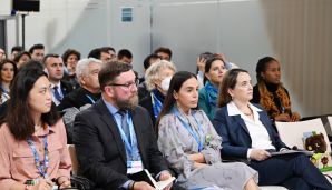 Leyla Əliyeva COP29-da nadir canlıların mühafizəsinə həsr olunan panel müzakirələrində iştirak edib — foto 6