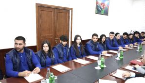Azərbaycan Həmkarlar İttifaqları Konfederasiyasında könüllülərlə görüş olub -         FOTOLAR — foto 2