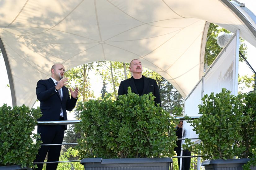 Prezident İlham Əliyev Zəngilan şəhərində 104 mənzilli yaşayış kompleksinin tikintisi ilə tanış olub -   FOTO - YENİLƏNDİ